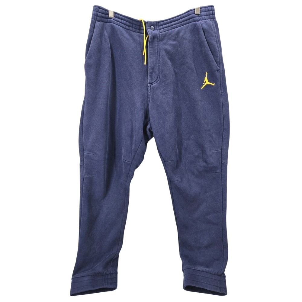 Air Jordan Pants Mens  XXL Blue Nike Jogger Sweatpants Basketball Sports 2X